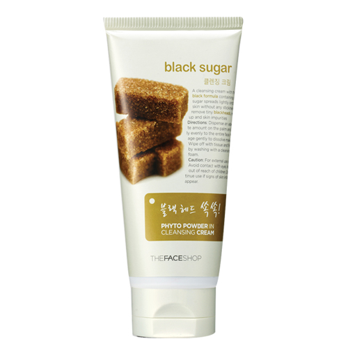 [Thefaceshop] Cream rửa mặt  tẩy trang Phyto Powder In Cleansing Cream - Black Sugar